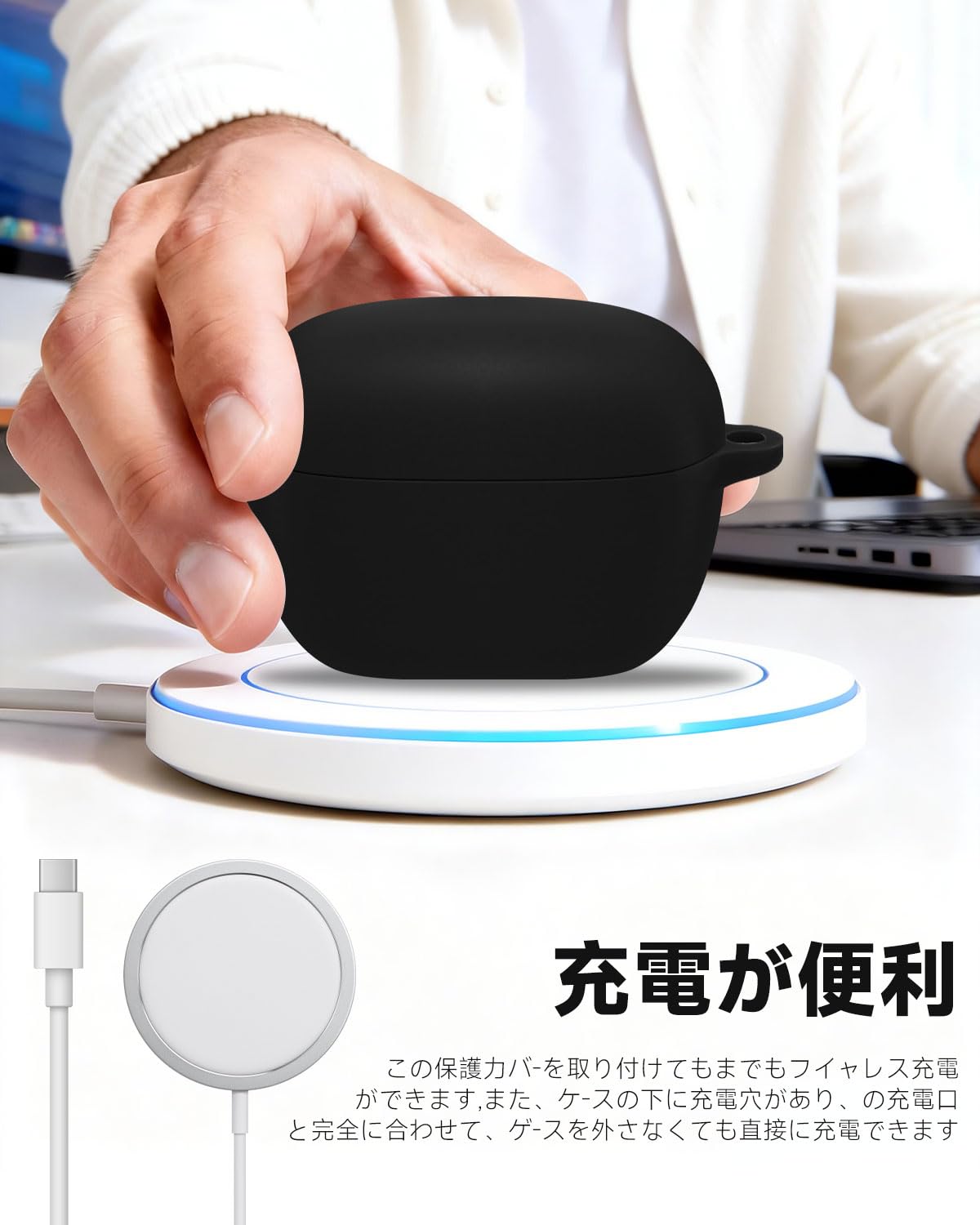 Amazon | For ファイナル(final) TONALITE用 ケース [HVUYAL] 紛失防止